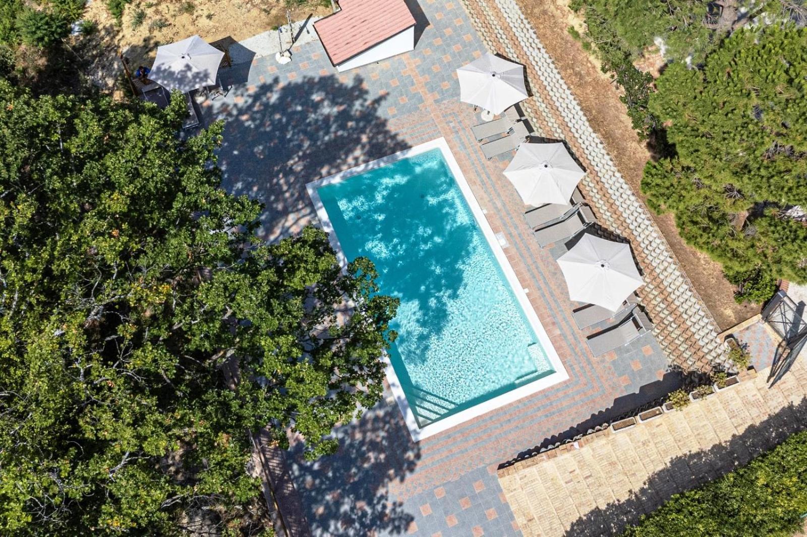 Villa Lucilla - B&B Rooms And Pool Potenza Picena Exterior foto